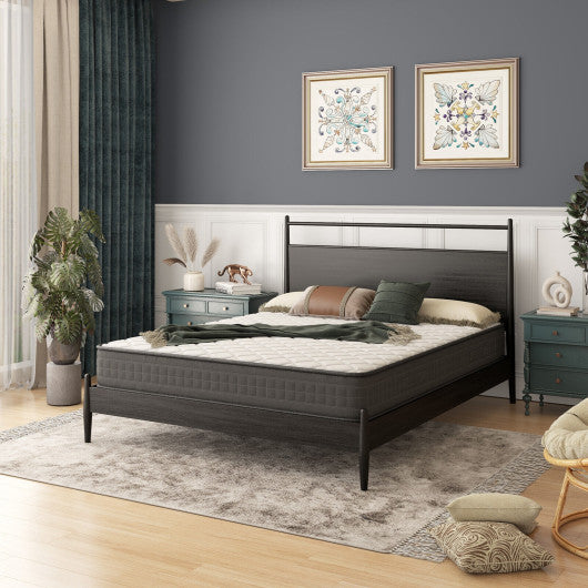 8 Inch Breathable Memory Foam Bed Mattress Medium Firm for Pressure Relieve-Full Size