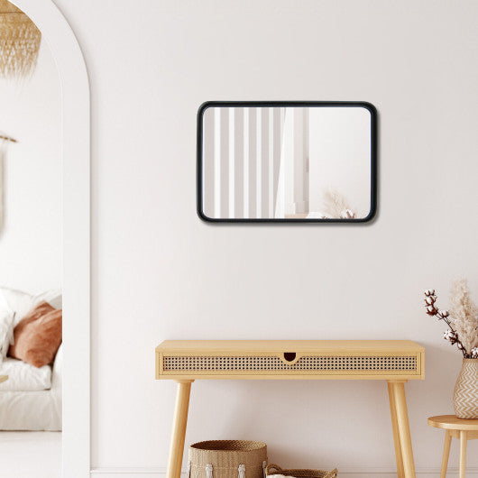 Rectangular Wall Mount Bathroom Mirror Vanity Mirror-S