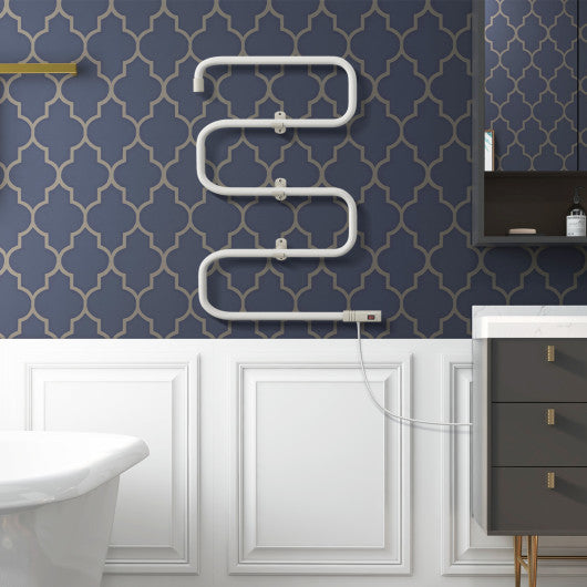 100W Electric Towel Warmer Drying Rack