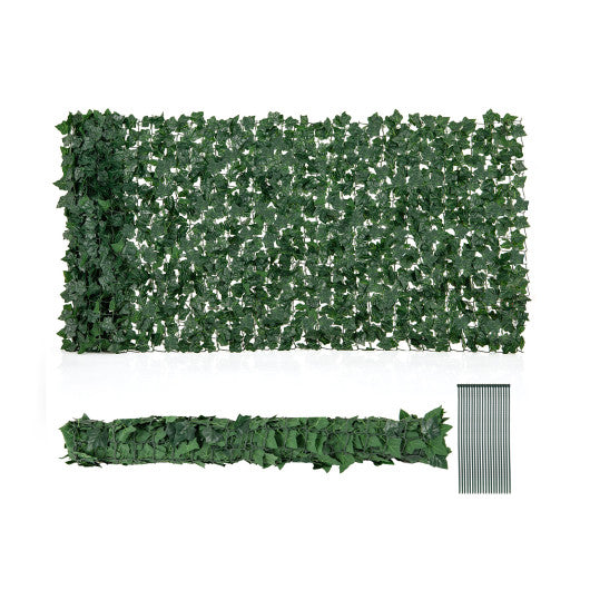 120 x 40 Inch Artificial Ivy Privacy Fence