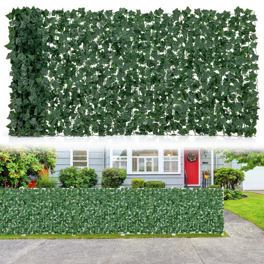 120 x 40 Inch Artificial Ivy Privacy Fence