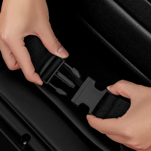 12V Kids Ride on Truck Car with Remote Control Threaded Wheels and 3 Speeds-Black