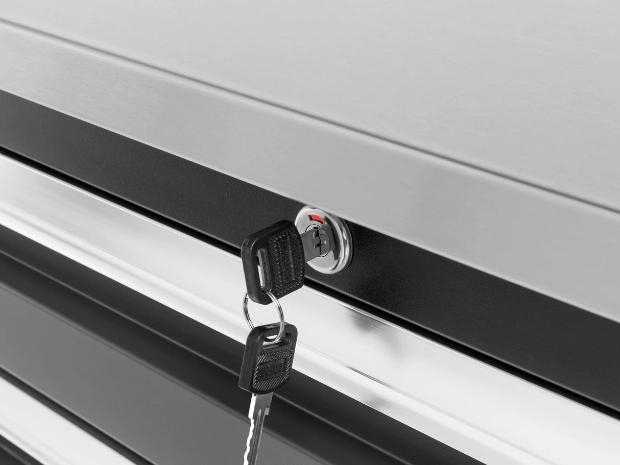 Bold Series 2 Piece Cabinet Set with Project Center and 42 In. Locker