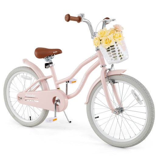 20 Inch Kids Bike with Training Wheels for Boys Girls