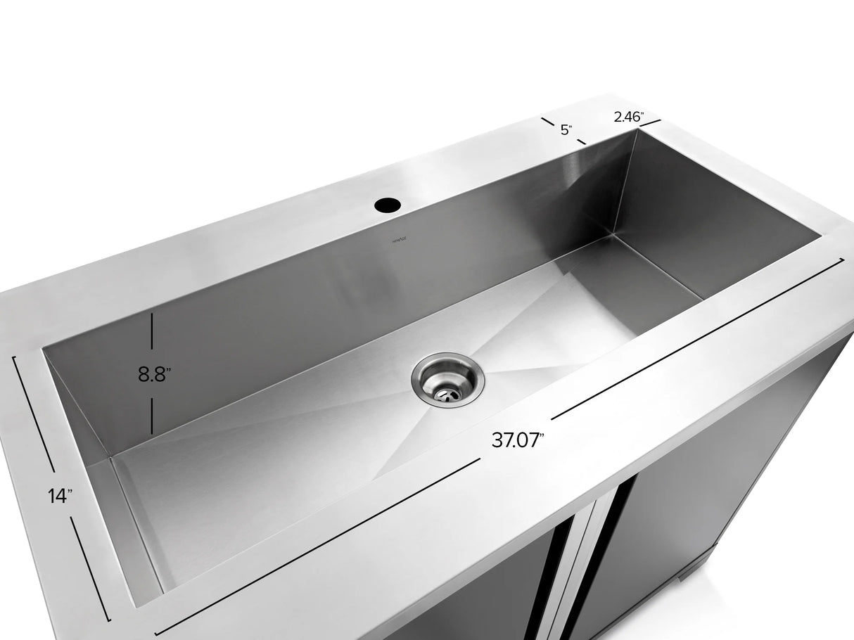 Pro Series 42 In. Sink Cabinet without Faucet