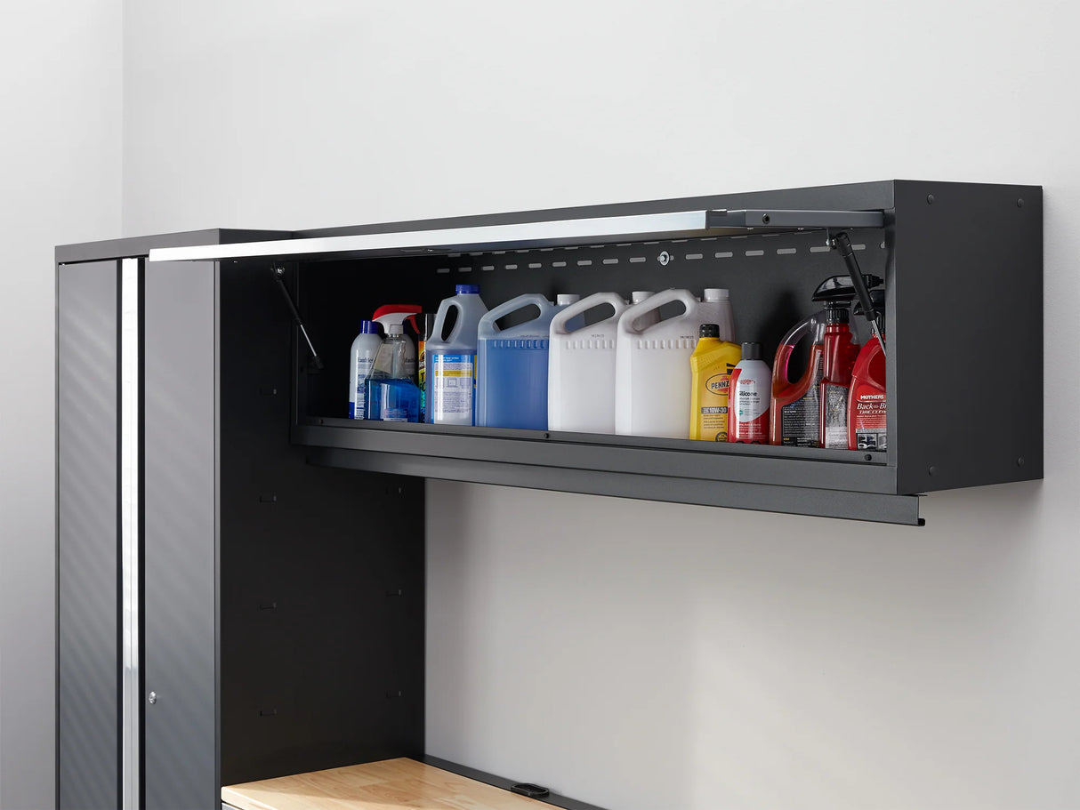 Bold Series 8 Piece Set with 30 in Locker, Wall Cabinet and Worktop