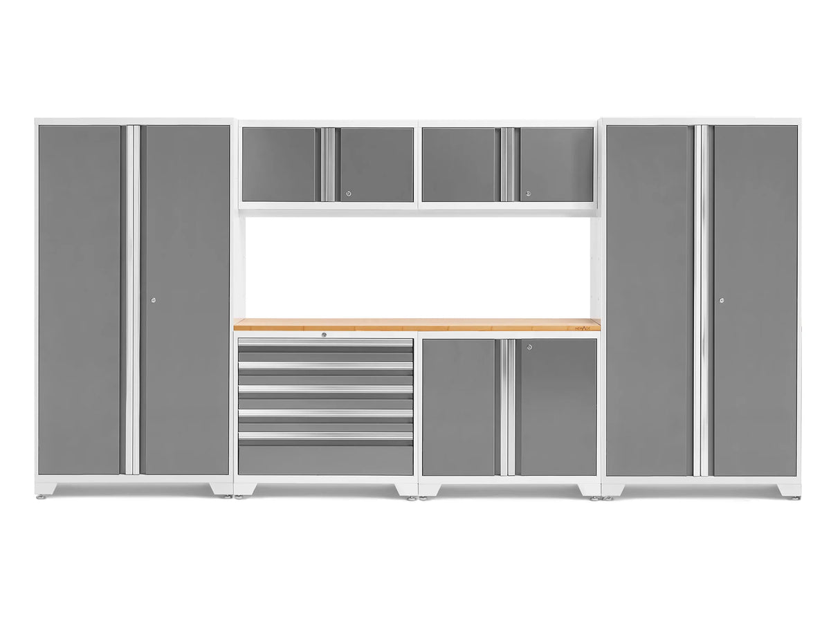 Bold Series Extra-Wide 7-Piece Cabinet Set