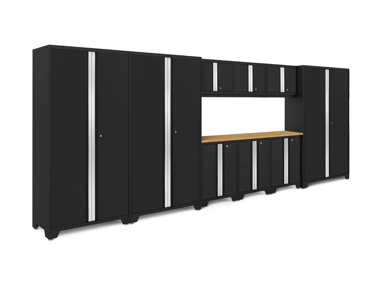 Bold Series 10 Piece Cabinet Set with 42 In. RTA Lockers