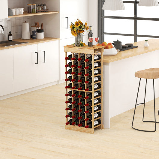 40 Bottles Modular Wine Rack