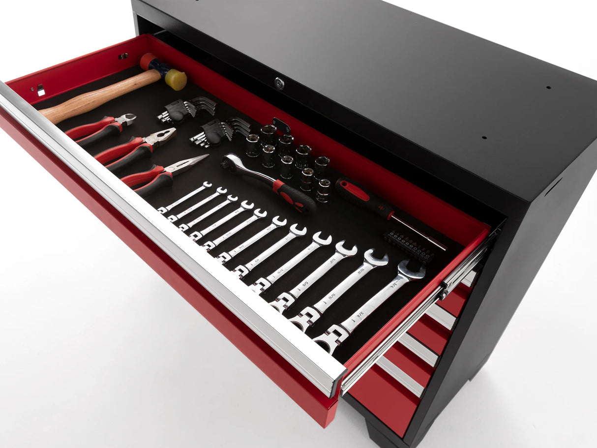 Bold Series Extra-Wide 7-Piece Cabinet Set