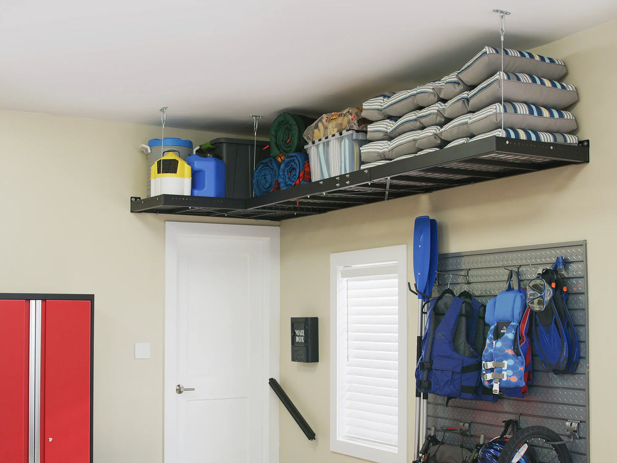 Bold Series 9 Piece Cabinet Set with Display Shelf, Wall, Base Cabinets and 30 In. Lockers