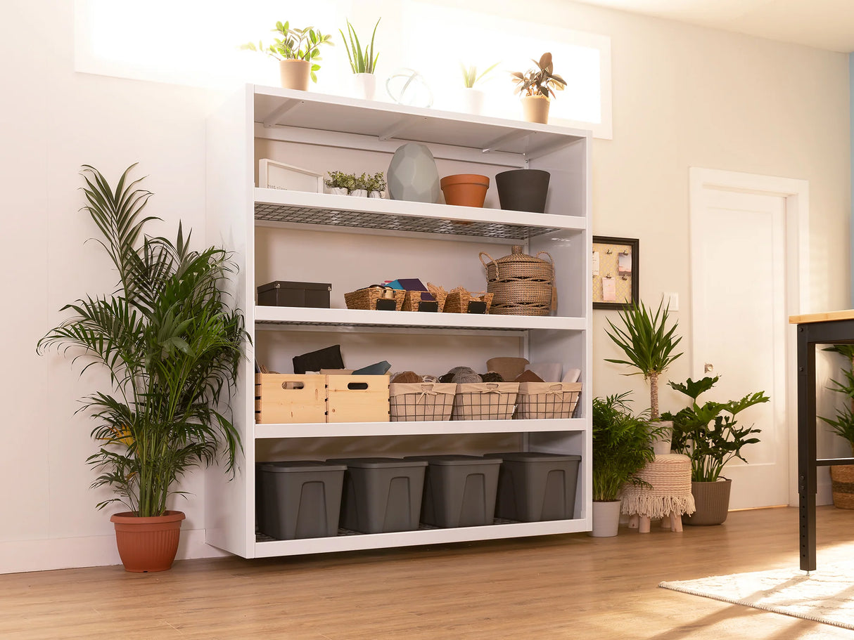 Pro Series 72 In. Wall Mounted Rack