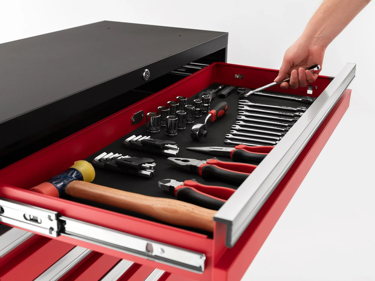 Bold Series Extra-Wide 7-Piece Cabinet Set