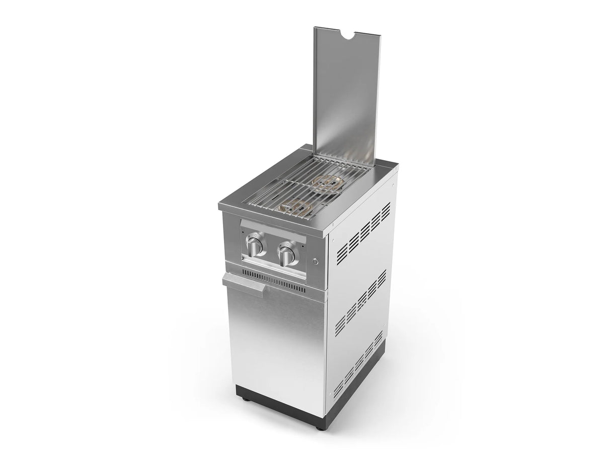 Outdoor Kitchen Stainless Steel Platinum Dual Side Burner