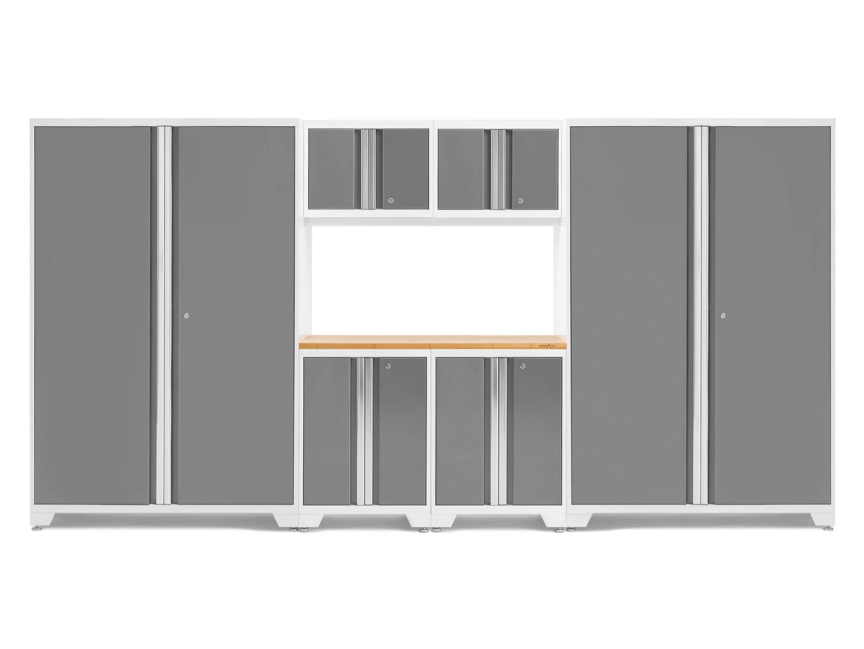 Bold Series 7 Piece Cabinet Set with 48 In. RTA Locker