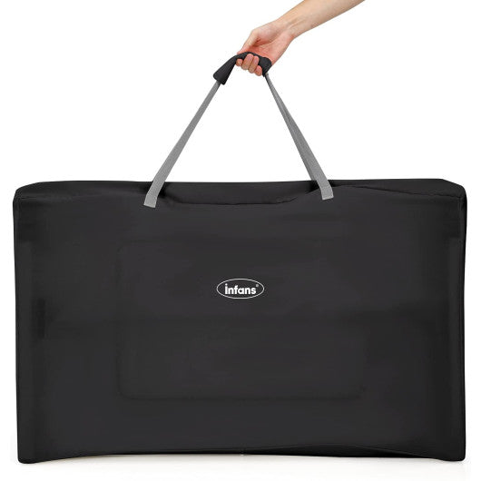 Portable Baby Bedside Sleeper with Adjustable Heights and Angle-Gray