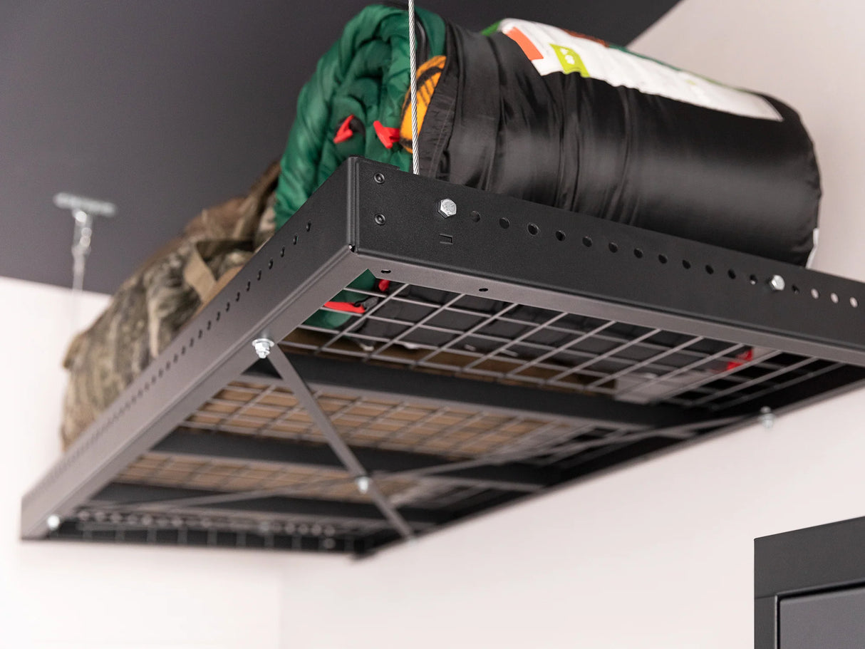 Pro Series 4 Ft. X 8 Ft. Wall Mounted Steel Shelf