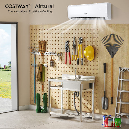 Airtural Series 12000 BTU 21 SEER2 208-230V Ductless Mini Split Air Conditioner with Heater Pump Energy Star Certified