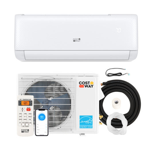 Airtural Series 24000 BTU 21 SEER2 Ductless Mini Split Air Conditioner Heater Energy Star Certified WiFi Enabled