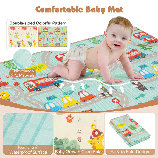 Large Baby Playpen with Mat and Ocean Balls-Dark gray