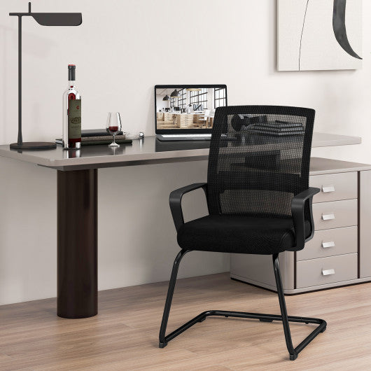 Office Guest Chair with Lumbar Support for Waiting Room-1 Piece