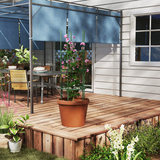 3 Pack 60 inch Adjustable Tall Plant Support Trellis for Climbing Plants