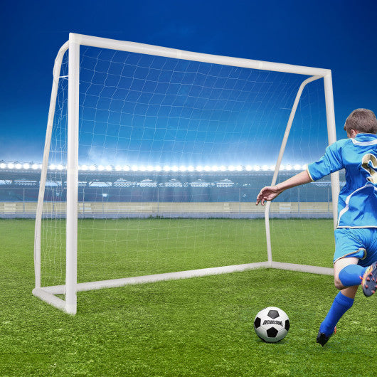 8' x 6' Soccer Goal with Ground Stakes and Soccer Cones