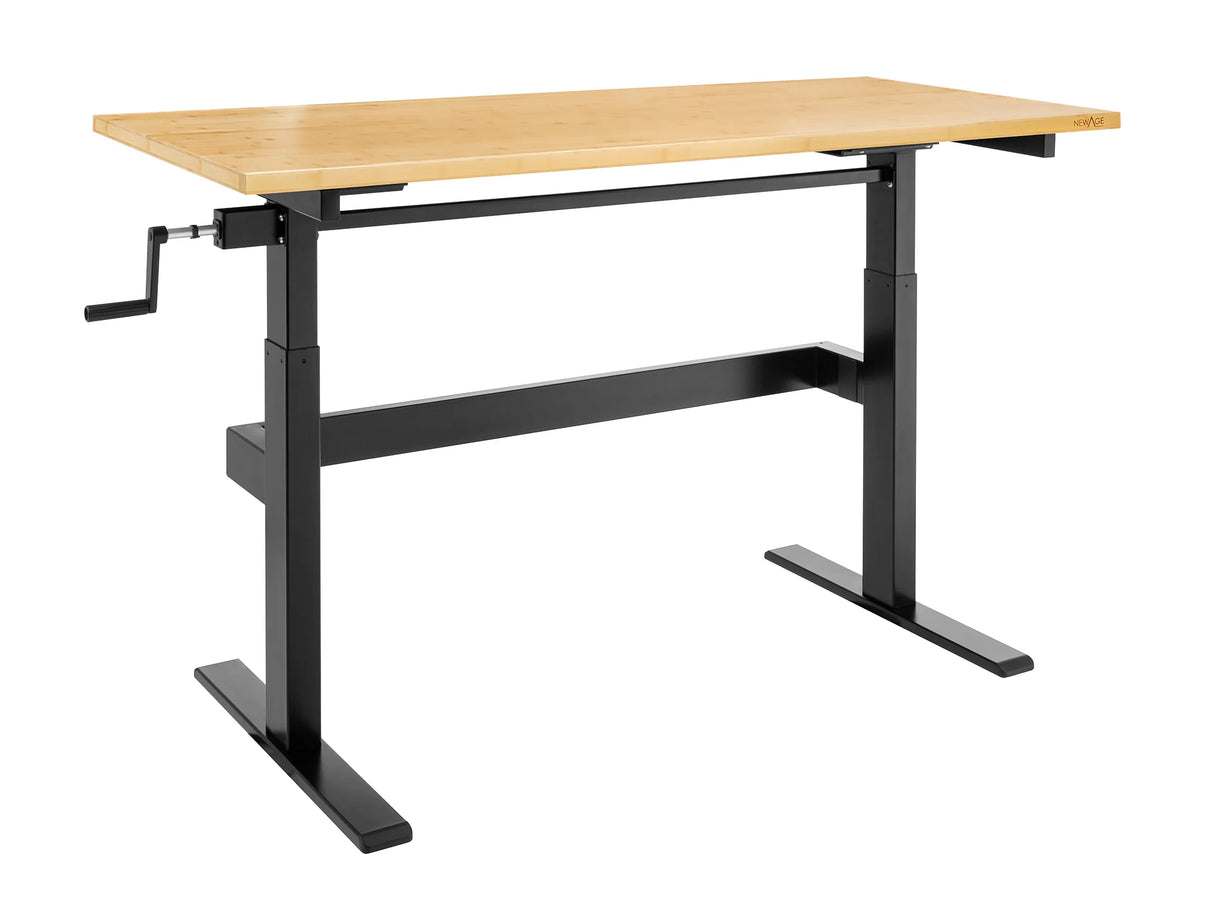 56 In. Manual Adjustable Height Worktable