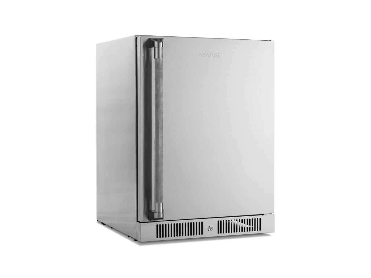 24 In. Under-Counter Fridge with Stainless Steel Door