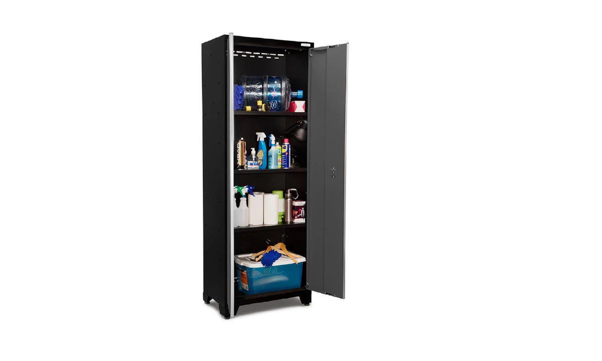 Bold Series 7 Piece Cabinet Set with Tool, Base, Wall Cabinets and 30 In. Lockers