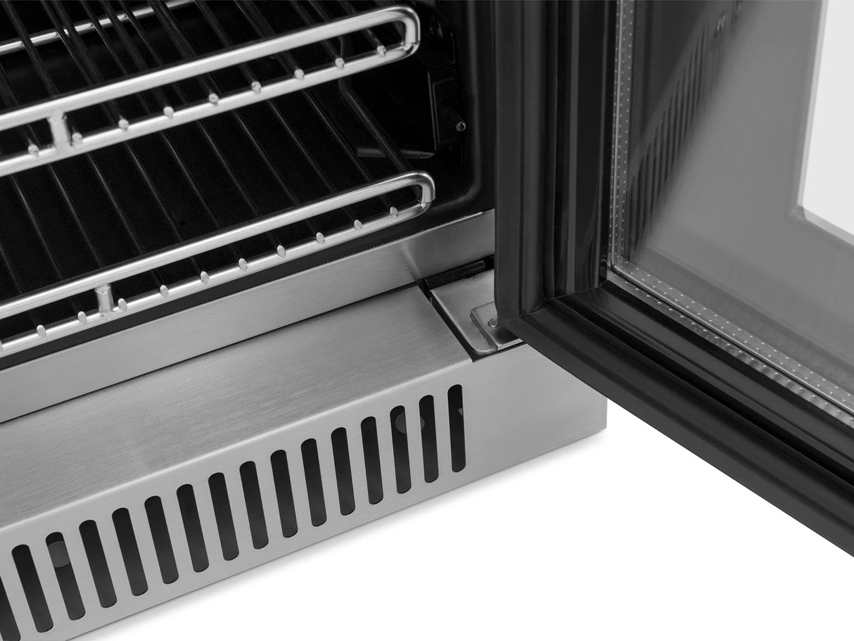 24 In. Under-Counter Fridge with Glass Door