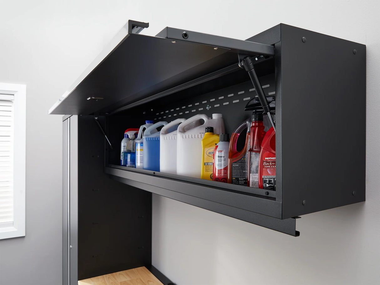 Bold Series 8 Piece Set with 30 in Locker, Wall Cabinet and Worktop