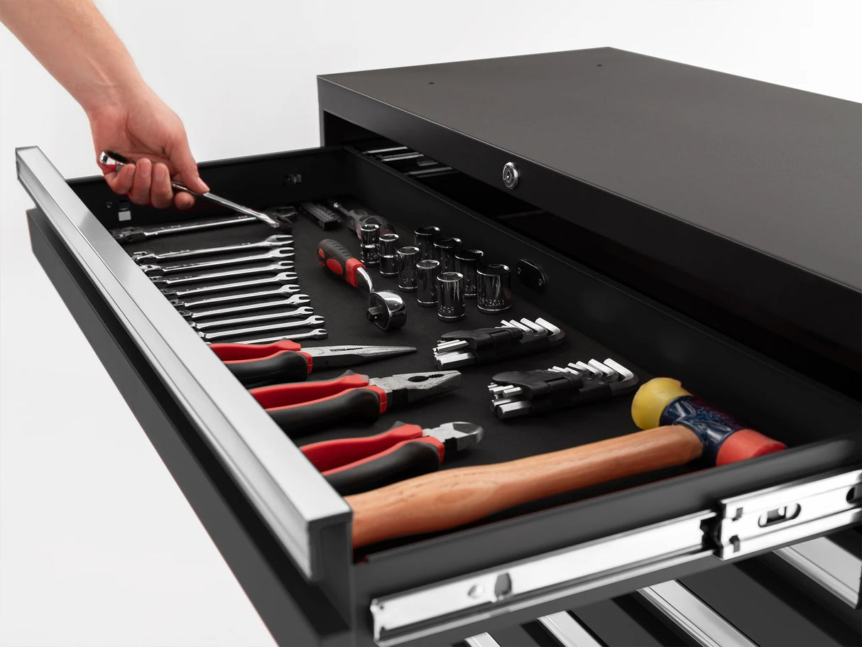 Bold Series Extra-Wide 7-Piece Cabinet Set