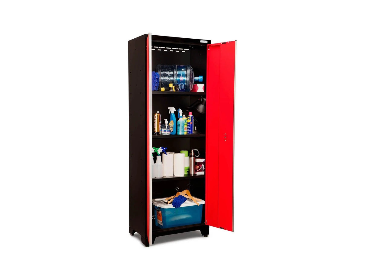 Bold Series 7 Piece Cabinet Set with Tool, Base, Wall Cabinets and 30 In. Lockers