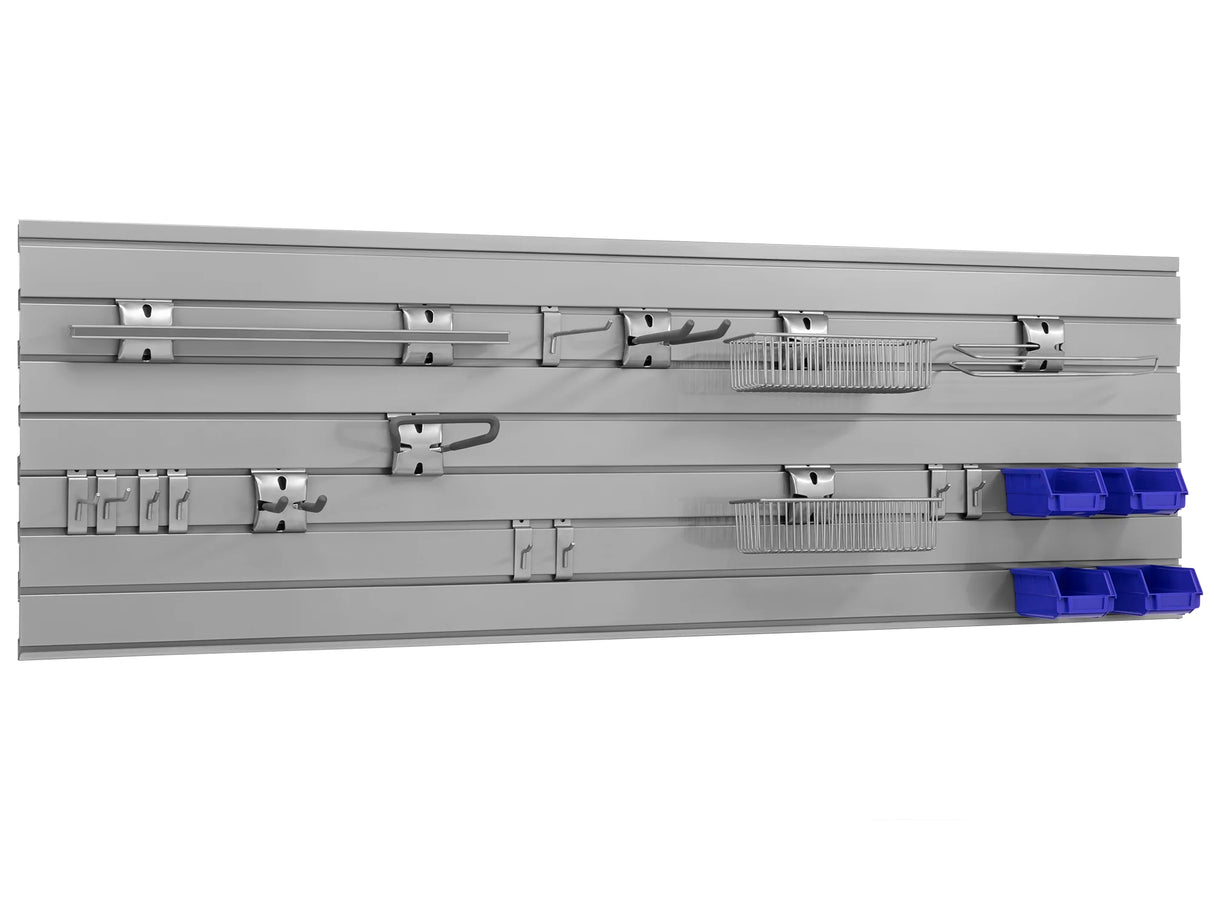 Steel Slatwall 20-Piece Accessory Kit