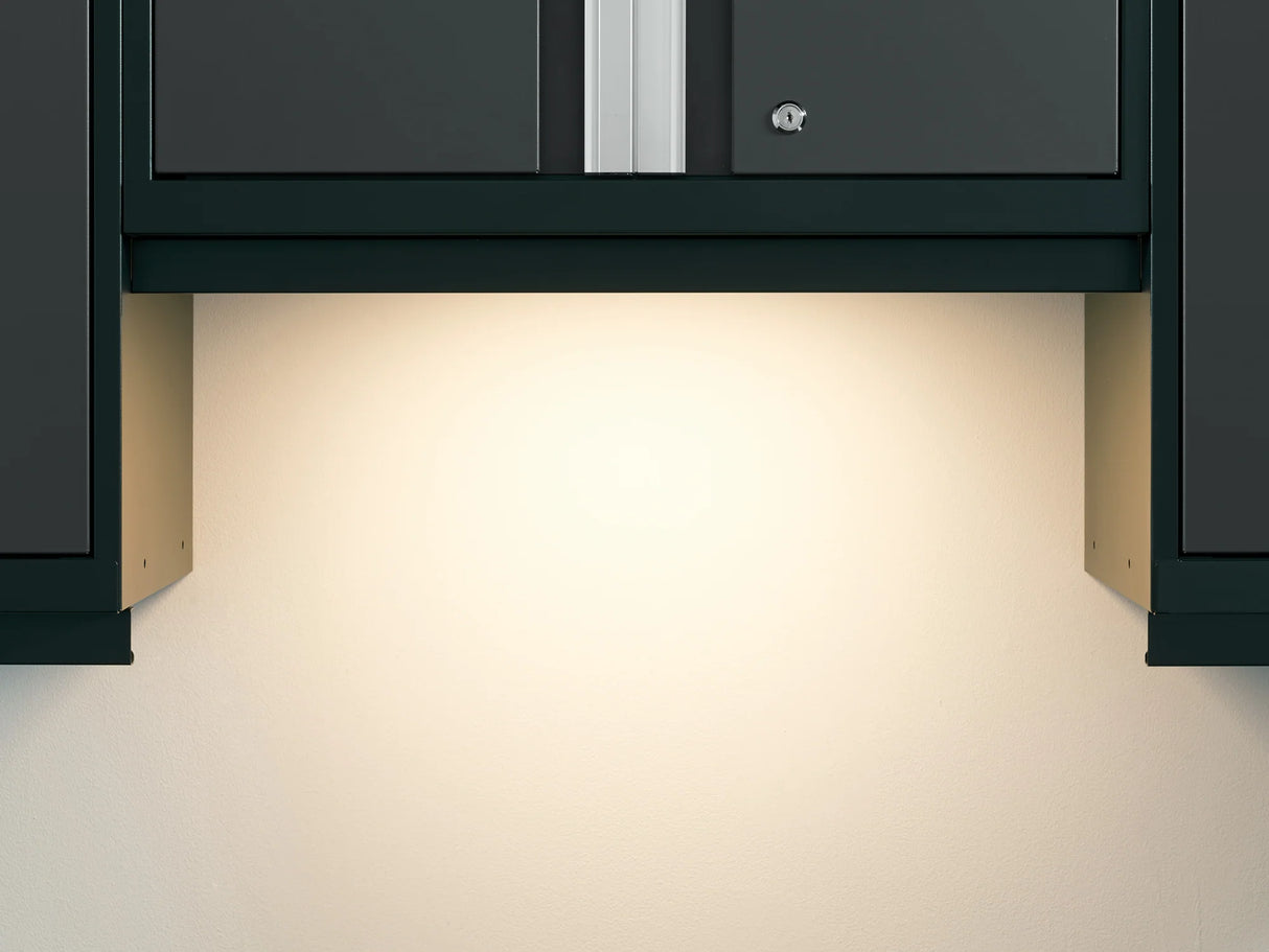 Bold Series 7 Piece Cabinet Set with Project Center, Wall Cabinets and Lockers