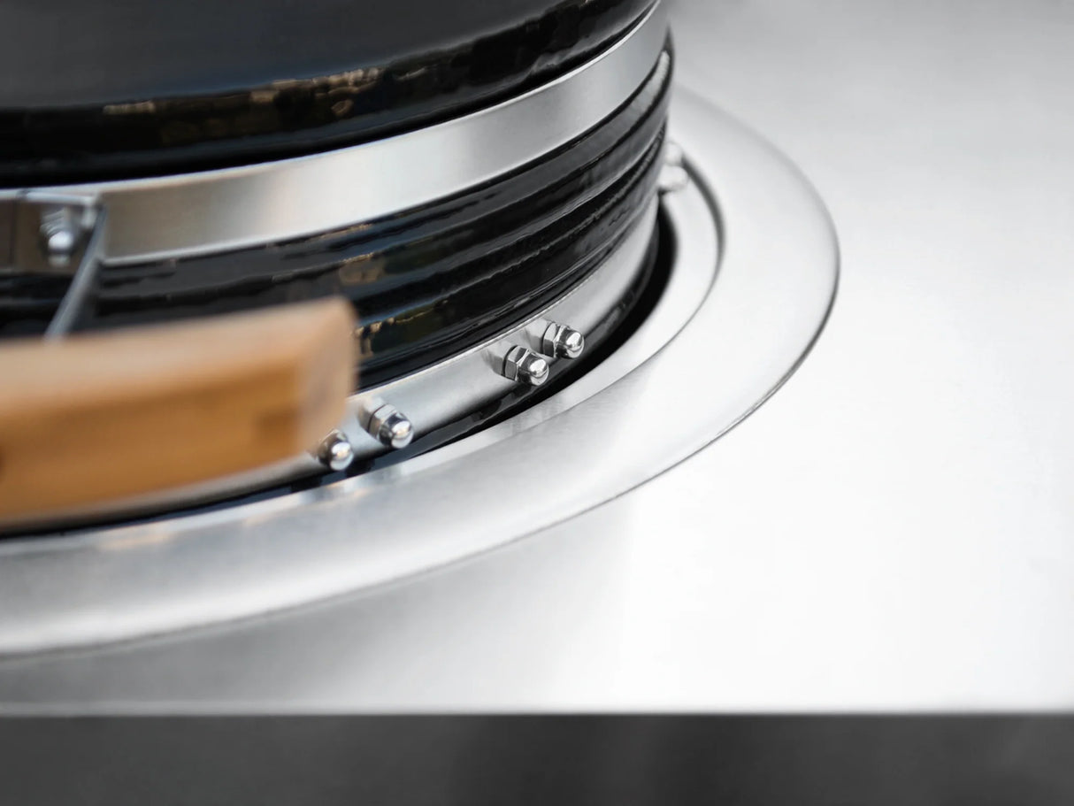 Outdoor Kitchen Stainless Steel 4 Piece Cabinet Set with Corner Shelf, 2-Door, 3-Drawer and Bar Cabinet