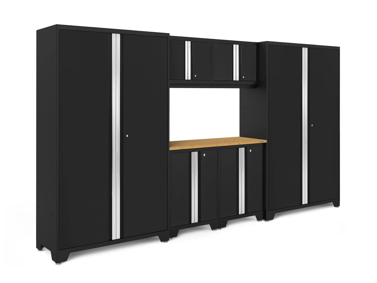 Bold Series 7 Piece Cabinet Set with 48 In. RTA Locker
