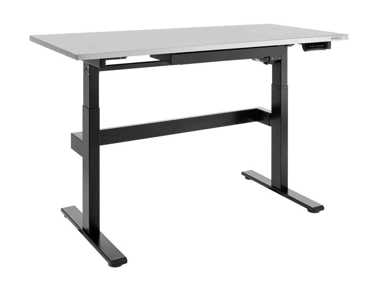 56 In. Electric Adjustable Height Worktable with Drawer