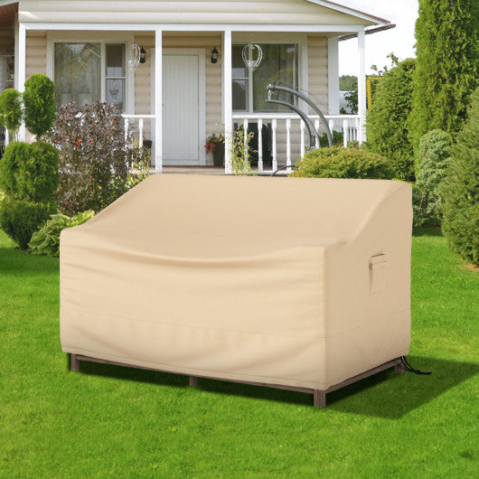 Patio Furniture Cover with Padded Handle and Click-Close Straps-60 x 43 x 30 inches