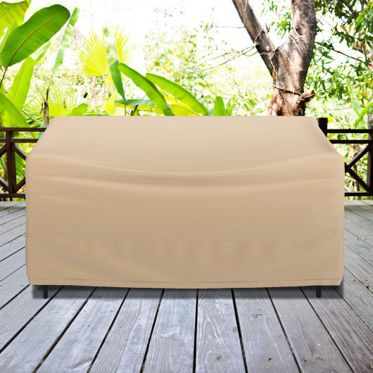 Patio Furniture Cover with Padded Handle and Click-Close Straps-60 x 43 x 30 inches