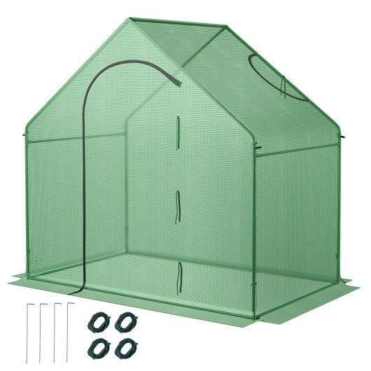 Portable Outdoor Warm House with PE Cover and Roll-up Zippered Door