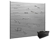 40 SQ. FT. PVC Slatwall with 40-Piece Accessory Kit