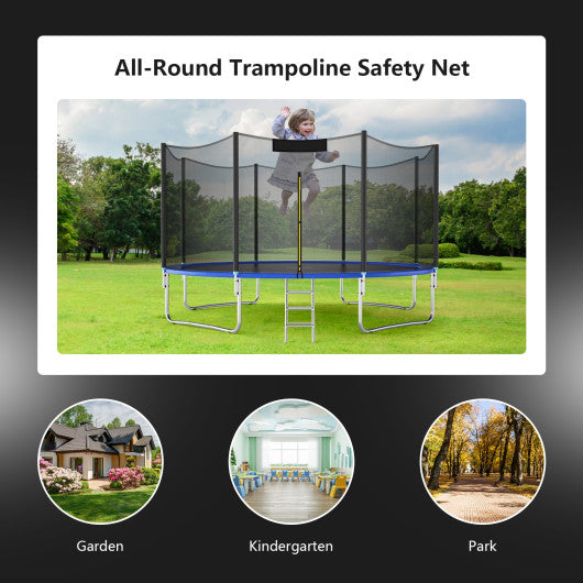 8 Feet Trampoline Safety Replacement Protection Enclosure Net