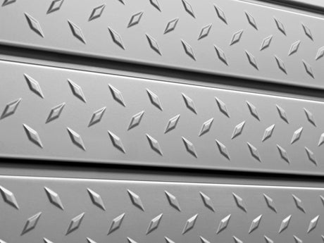 Pro Series Diamond Plate Slatwall Backsplash