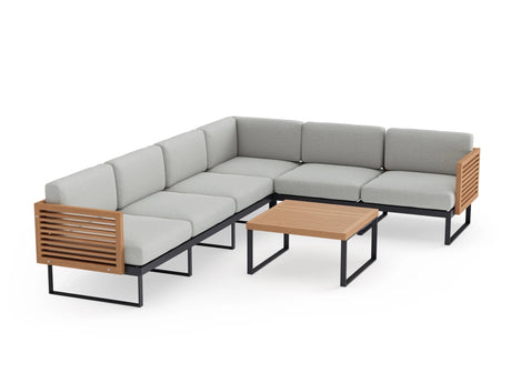 Monterey 6 Seater Sectional with Coffee Table