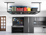 Versarac Pro 4 Ft. X 8 Ft. Height-Adjustable Overhead Rack in Black