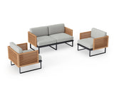 Monterey 4 Seater Chat Set