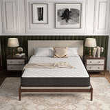 8 Inch Breathable Memory Foam Bed Mattress Medium Firm for Pressure Relieve-Full Size