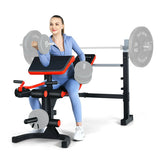 Adjustable Olympic Weight Bench for Full-body Workout and Strength Training